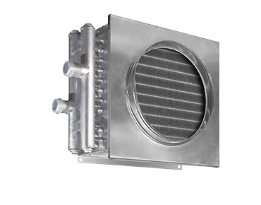 Водяной нагреватель Shuft для квадратных и круглых каналов WHC 200x200-3