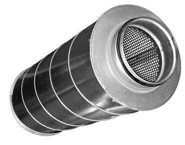Шумоглушитель Shuft для круглых воздуховодов SCr 125/600